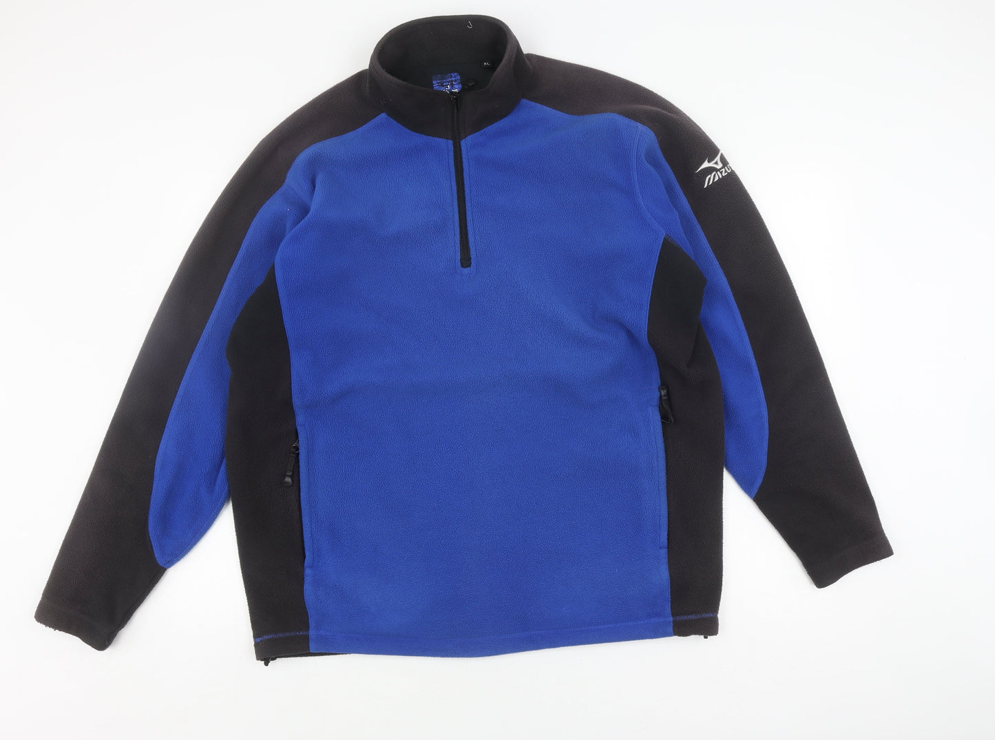 Mens UK Size XL Mizuno Blue Henley Sweatshirt