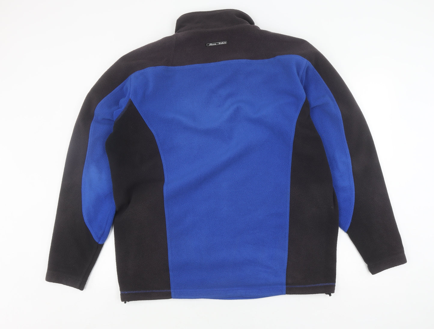Mens UK Size XL Mizuno Blue Henley Sweatshirt