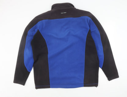 Mens UK Size XL Mizuno Blue Henley Sweatshirt