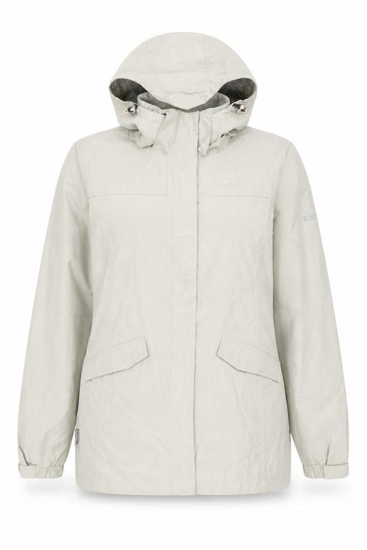 Unisex Adults UK Size L Trespass Beige Windbreaker Coat
