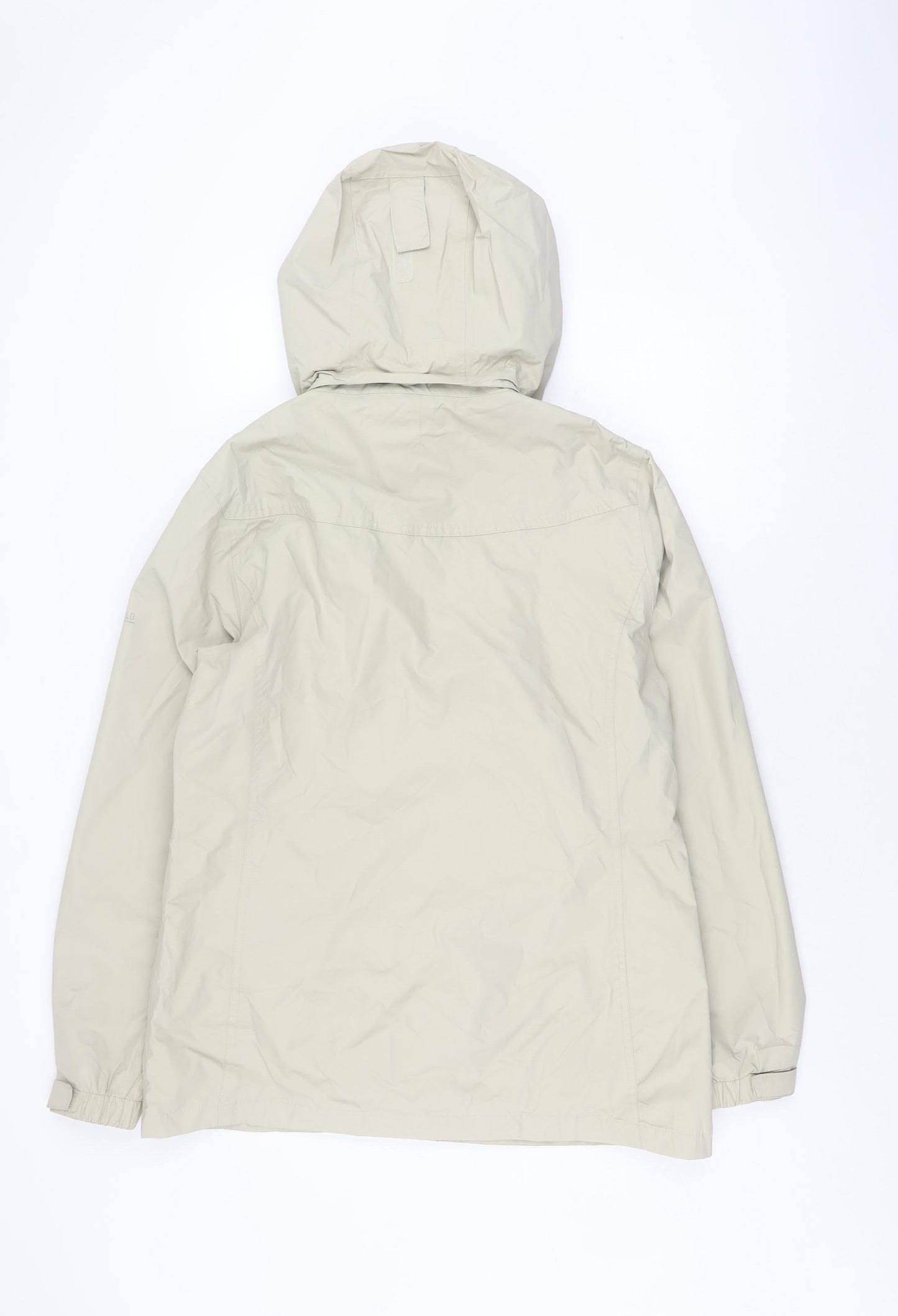 Unisex Adults UK Size L Trespass Beige Windbreaker Coat