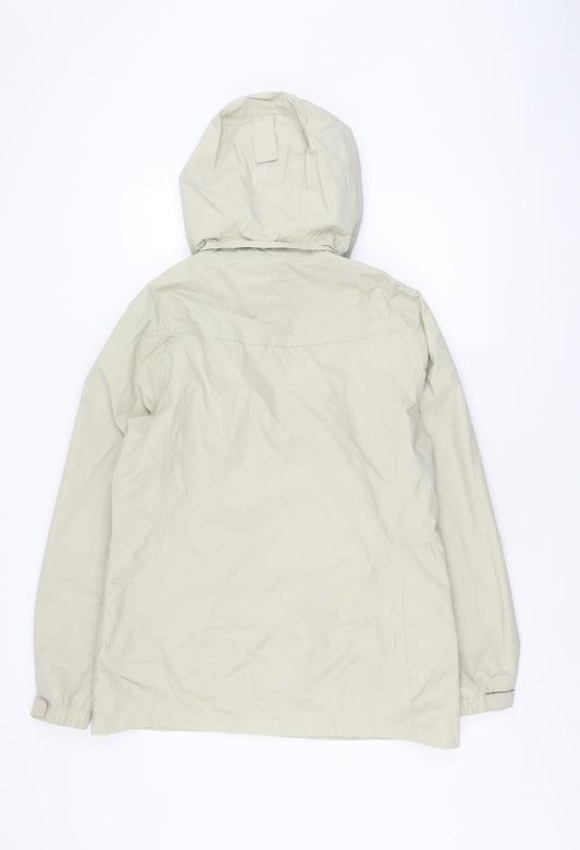 Unisex Adults UK Size L Trespass Beige Windbreaker Coat