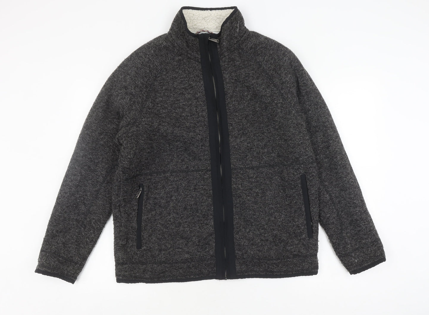 Mens UK Size M Mantaray Grey Basic Jacket