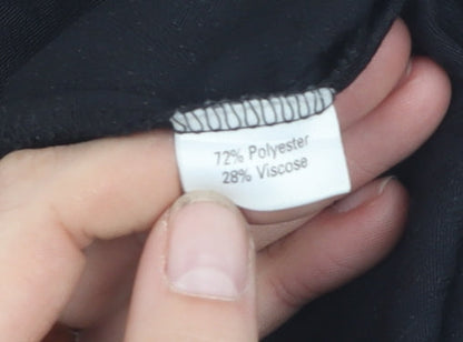 Opus Women's Black Relaxed Trousers - Size 16