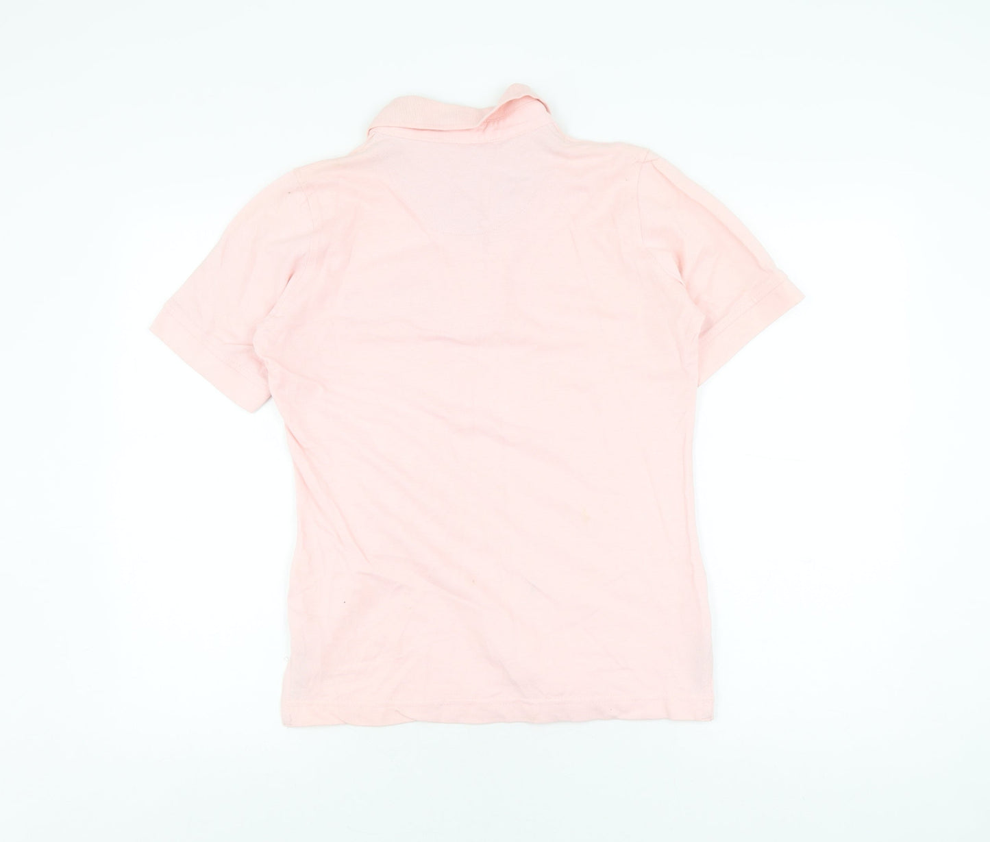 Henbury Women's Pink Polo Shirt, Size 10, Casual Style