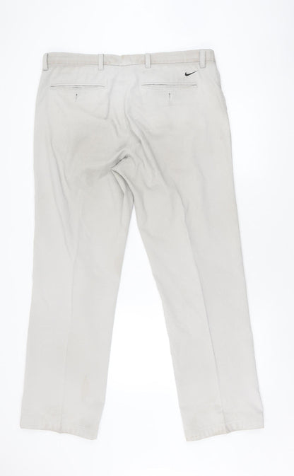 Nike Men's Beige Khakis Golf Trousers Size 38