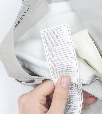 Nike Men's Beige Khakis Golf Trousers Size 38