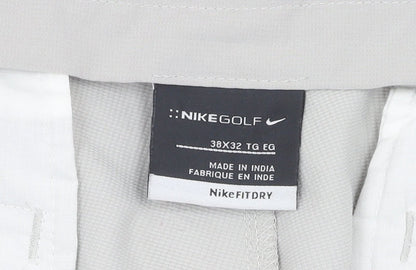 Nike Men's Beige Khakis Golf Trousers Size 38