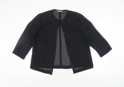 Marks and Spencer Women's Black Open Jacket