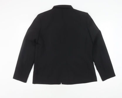 Womens UK Size 14 Bonmarché Black Basic Jacket