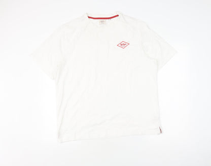 Lee Cooper Men's White 3XL T-Shirt