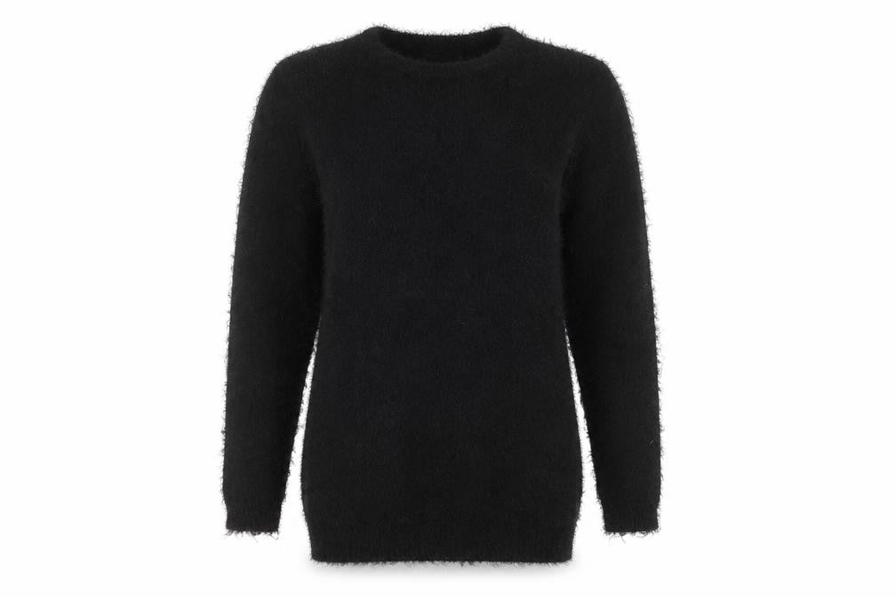Womens UK Size 8 Studio Black Pullover Jumper