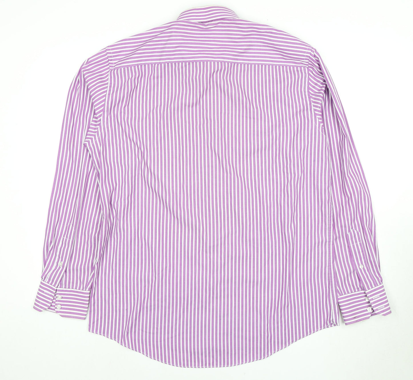 Mens UK Collar Size 16 Dehavilland Smart Purple  Dress Shirt
