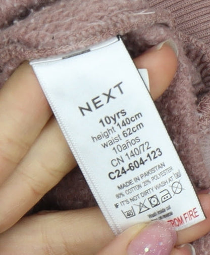 Next Girls Multicoloured Pullover Hoodie, Size 10 Years
