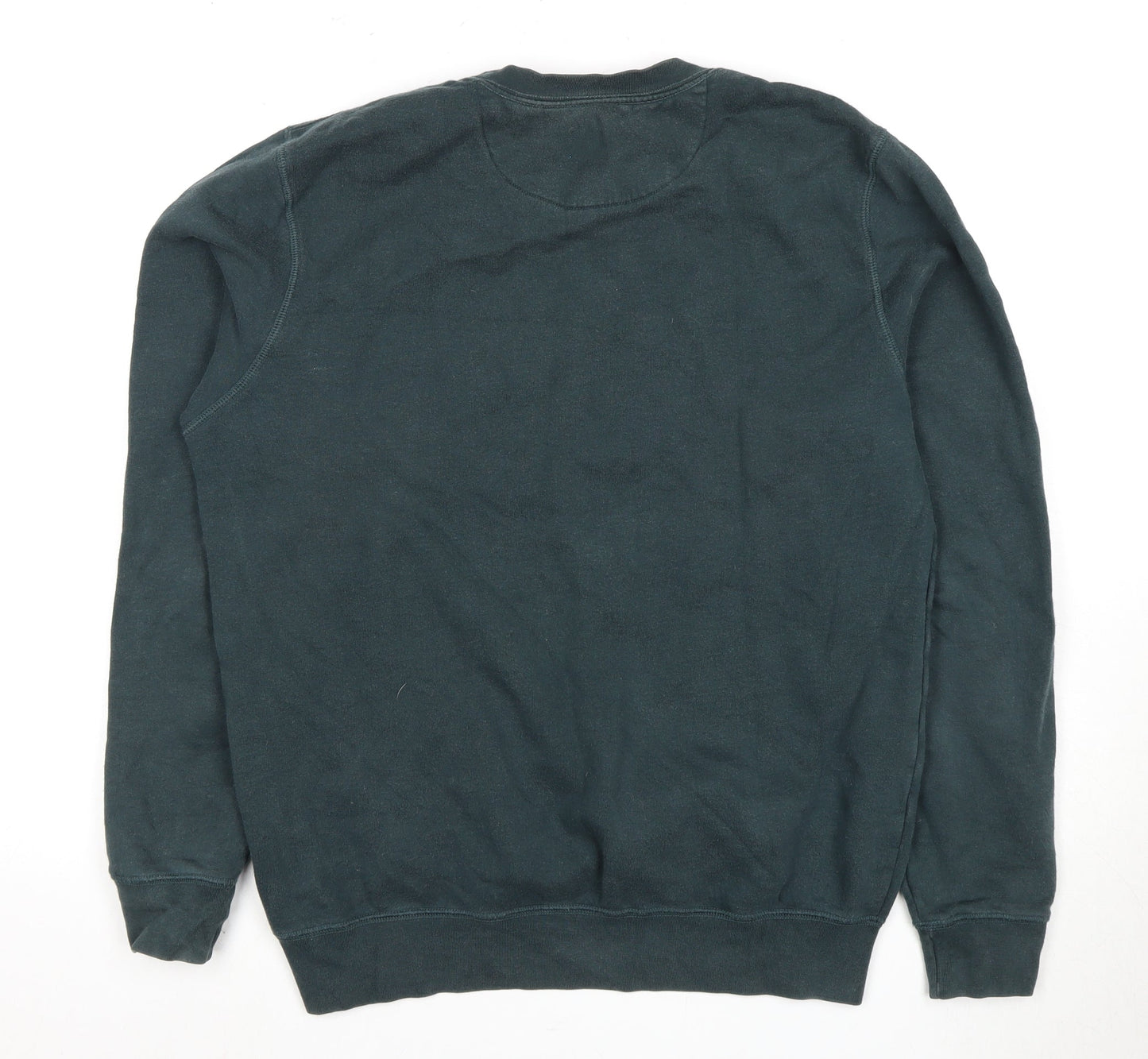 Unisex Adults UK Size L Jack Wills Green Pullover Sweatshirt