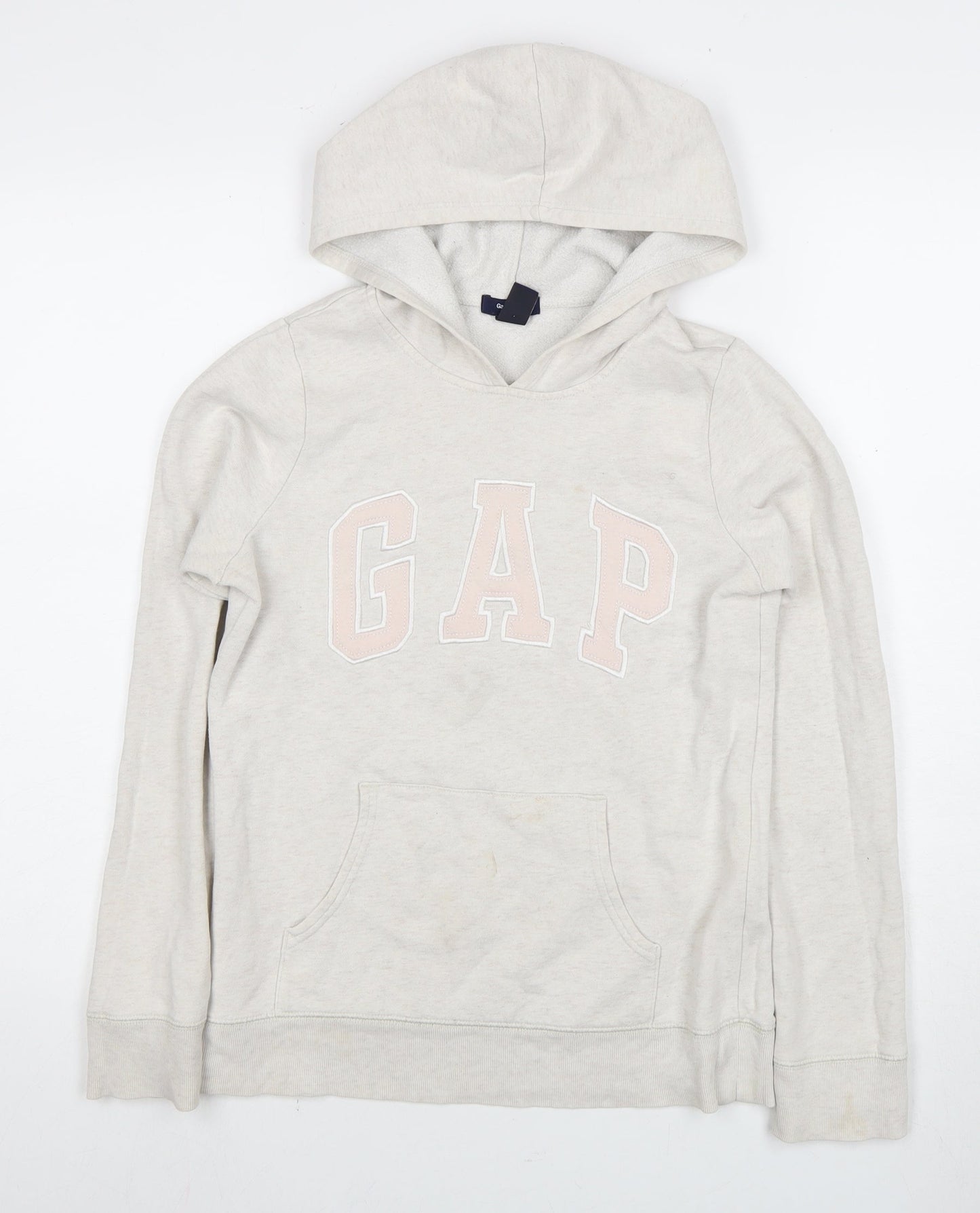 Gap Kids Girls Grey Pullover Hoodie Size 13-14 Years