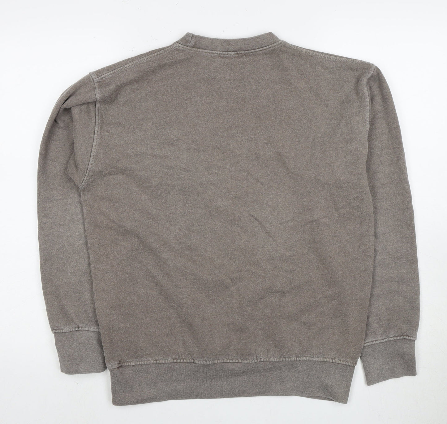 PRETTYLITTLETHING Women's Grey Pullover Sweatshirt S