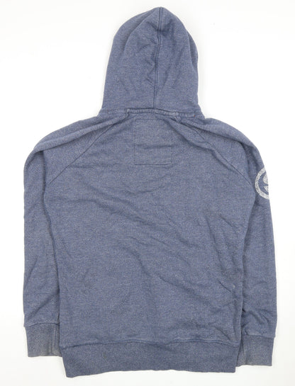 Superdry Men’s Blue Pullover Hoodie L