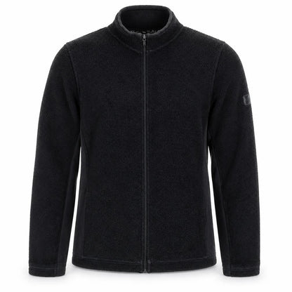 WeirdFish Men's Black Full Zip Sweatshirt M