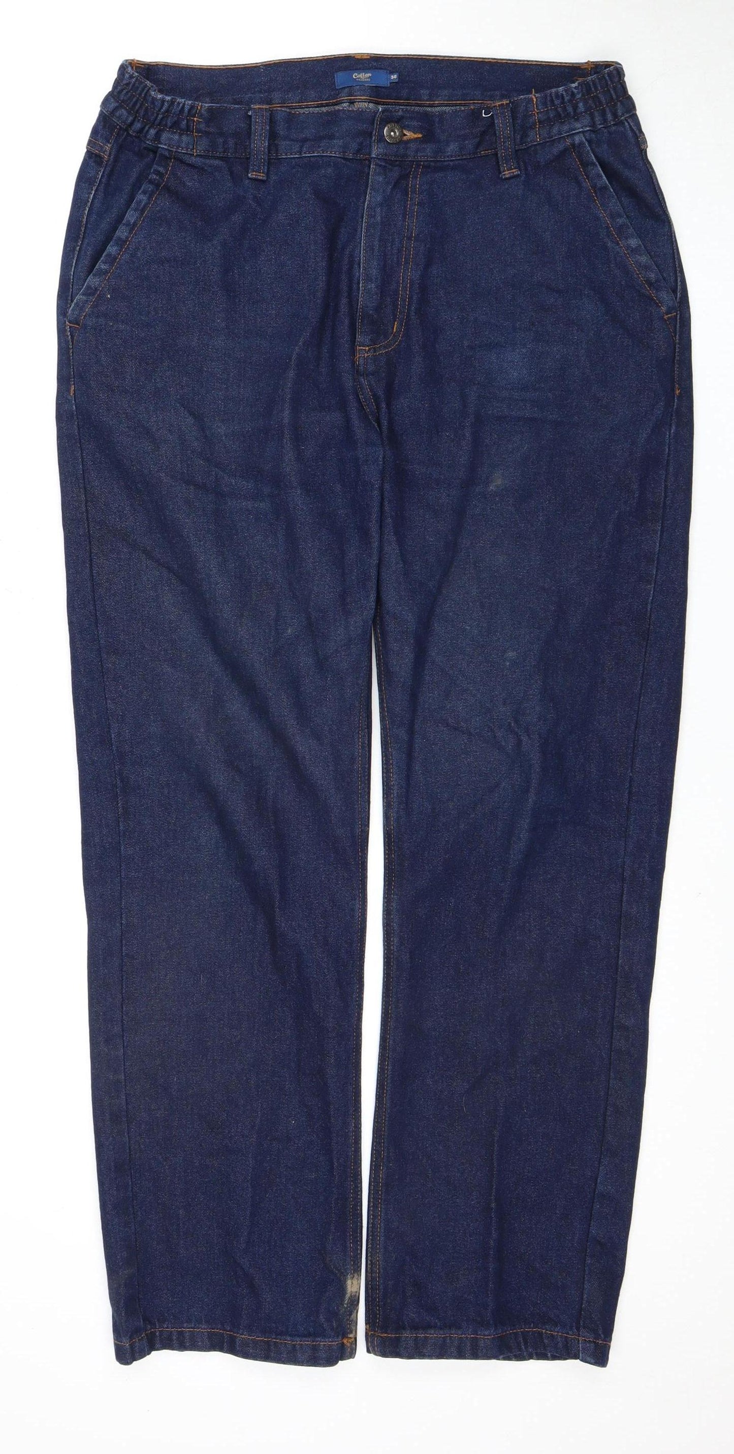 Cotton Traders Men's Blue Jeans Size 36 Regular Fit