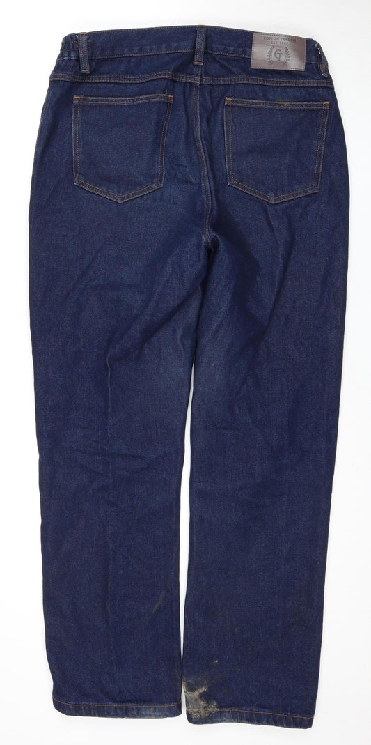 Cotton Traders Men's Blue Jeans Size 36 Regular Fit