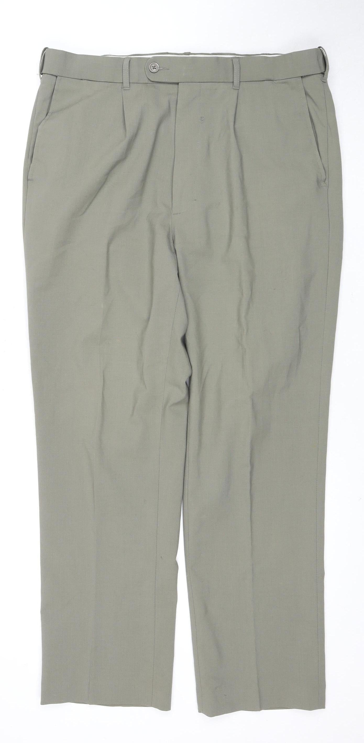 Peter Christian Grey Men's Dress Pants Size 32