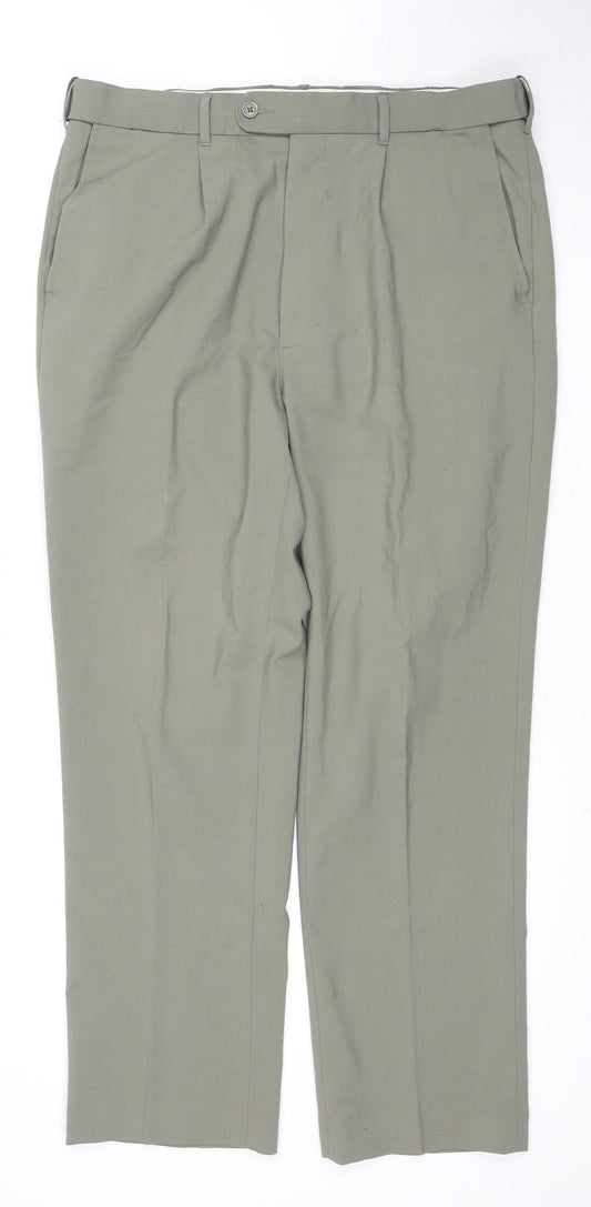 Peter Christian Grey Men's Dress Pants Size 32