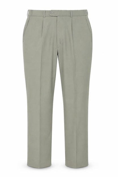 Mens UK Size 32 Peter Christian  Dress Pants Grey Trousers