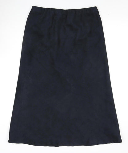 Country Casuals Black Long Skirt L Women Beaded Elegant