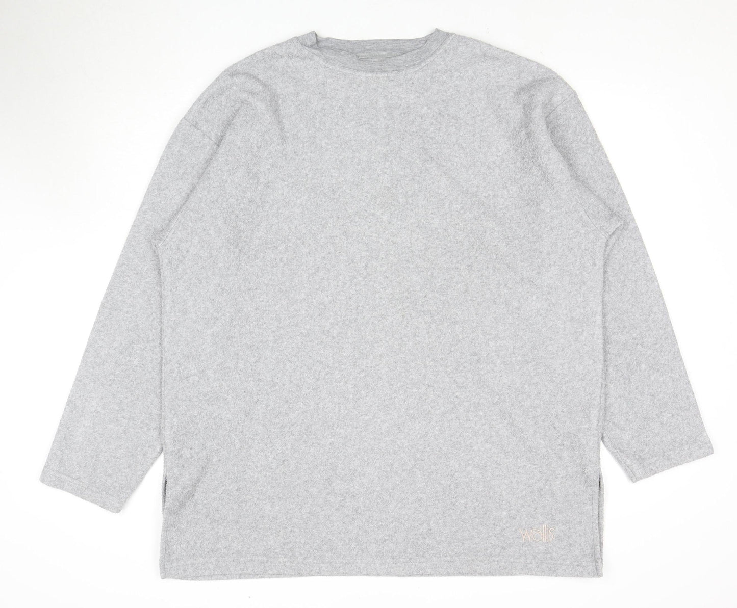 Wallis Grey Women's Pullover Sweatshirt L