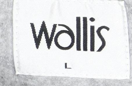 Wallis Grey Women's Pullover Sweatshirt L