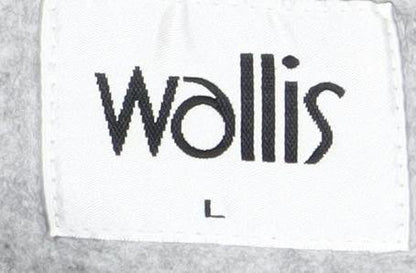 Wallis Grey Women's Pullover Sweatshirt L