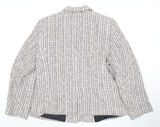 Eastex Women's Multicoloured Skirt Suit UK 14