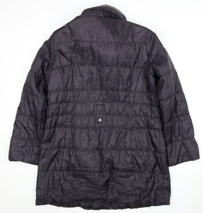 Womens UK Size M Marks and Spencer Black Puffer Jacket