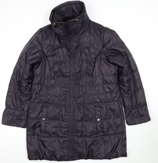 Womens UK Size M Marks and Spencer Black Puffer Jacket