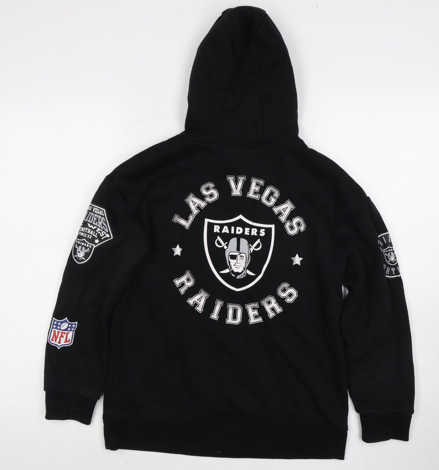 Primark Boys Black NFL Hoodie 10-11 Years