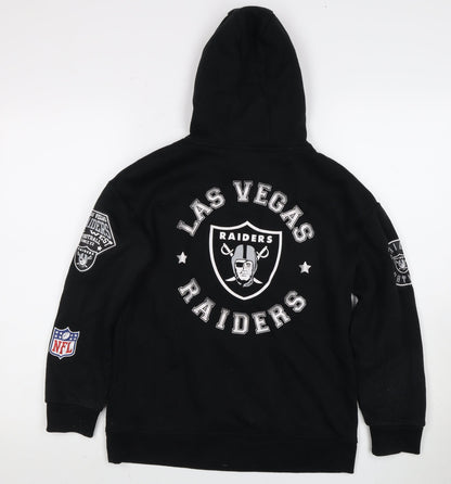 Primark Boys Black NFL Hoodie 10-11 Years