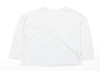 Zara Kids Girls Multicoloured Long Sleeve Graphic T-Shirt 12-13Y