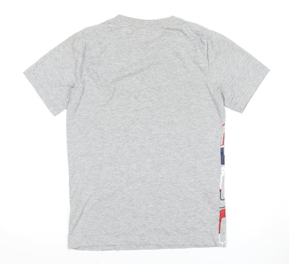 Converse Boys Grey Graphic Logo T-Shirt 12-13 Years