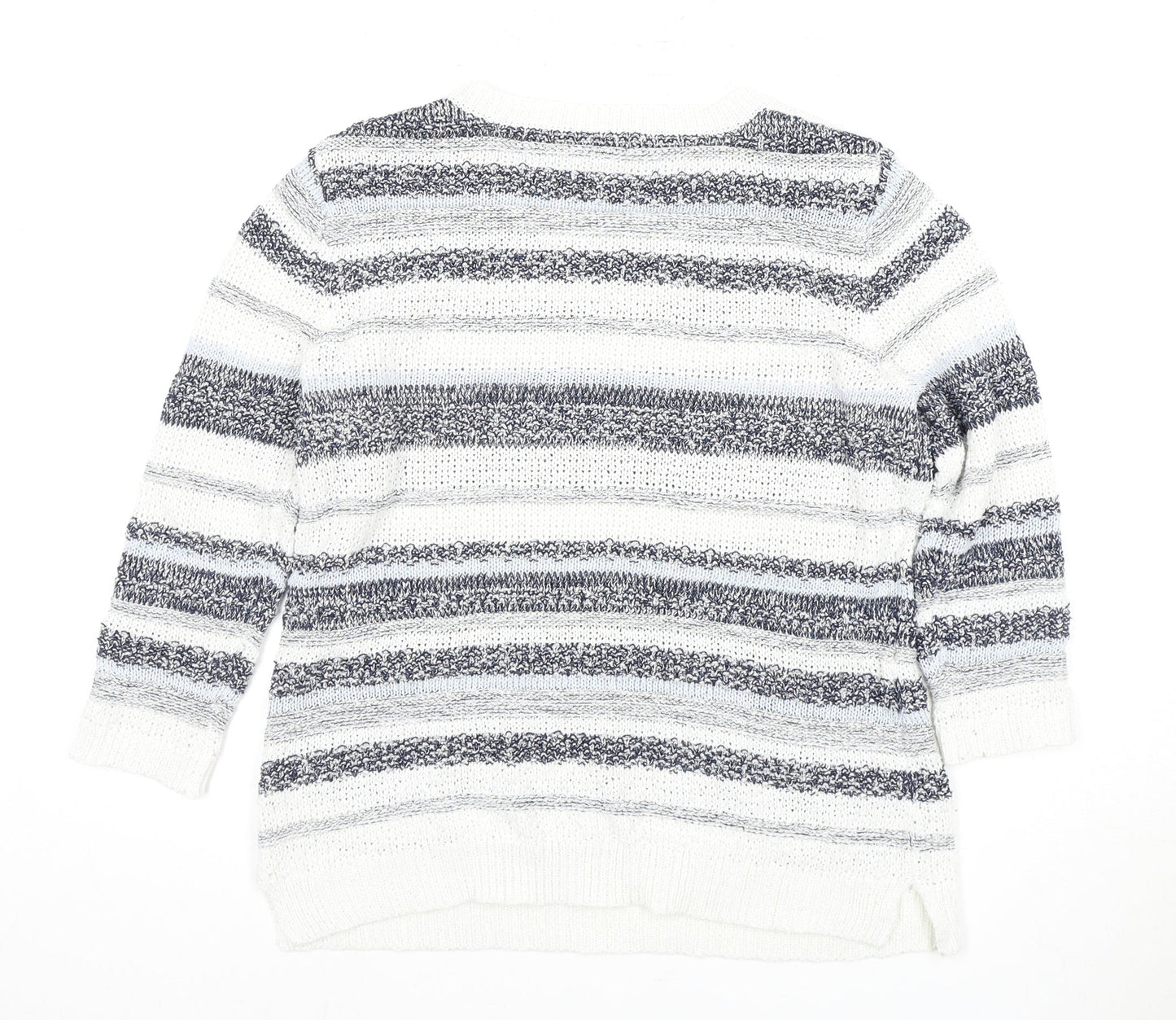 Womens UK Size 14 M&Co Multicoloured Pullover Jumper