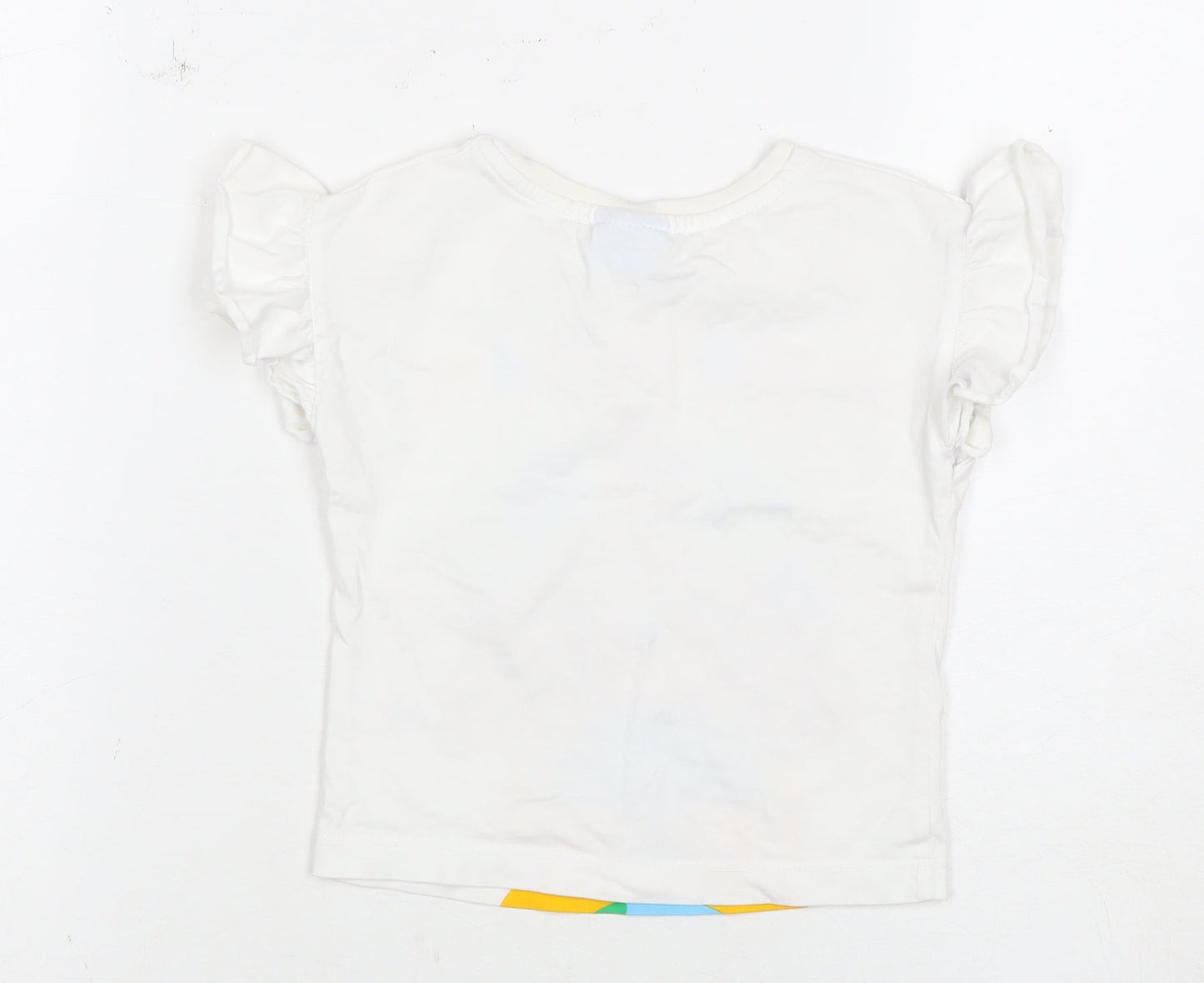 Hey Duggee White Unisex Baby T-Shirt 12-18 Months, Cartoon Graphic