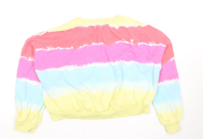 Next Girls Multicoloured Pullover Sweatshirt 10 Years