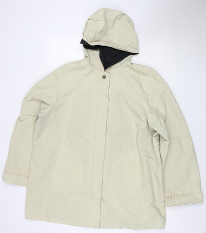 Jane Doe Women Beige Mid-Length Cape