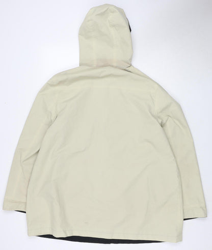 Jane Doe Women Beige Mid-Length Cape