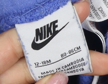 Nike Unisex Baby Blue Jogger Track Pants 12-18M