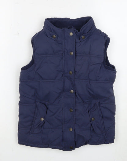 FatFace Girls Blue Puffer Jacket, 11-12 Years, Autumn/Winter