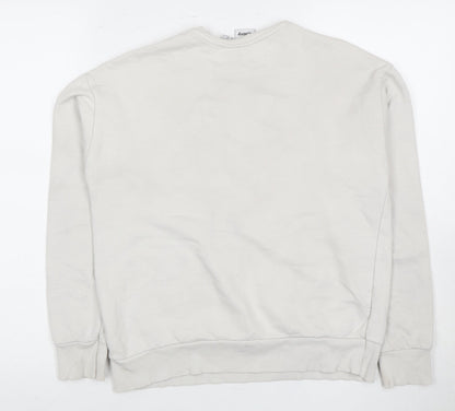 Womens UK Size 2XS Disney White Pullover Sweatshirt