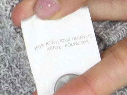 Damart Women's Grey V-Neck Cardigan UK 12