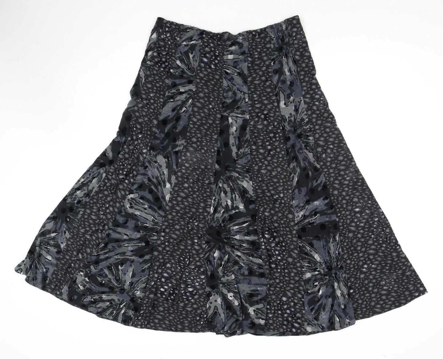 Marks and Spencer Women's Grey A-Line Midi Skirt