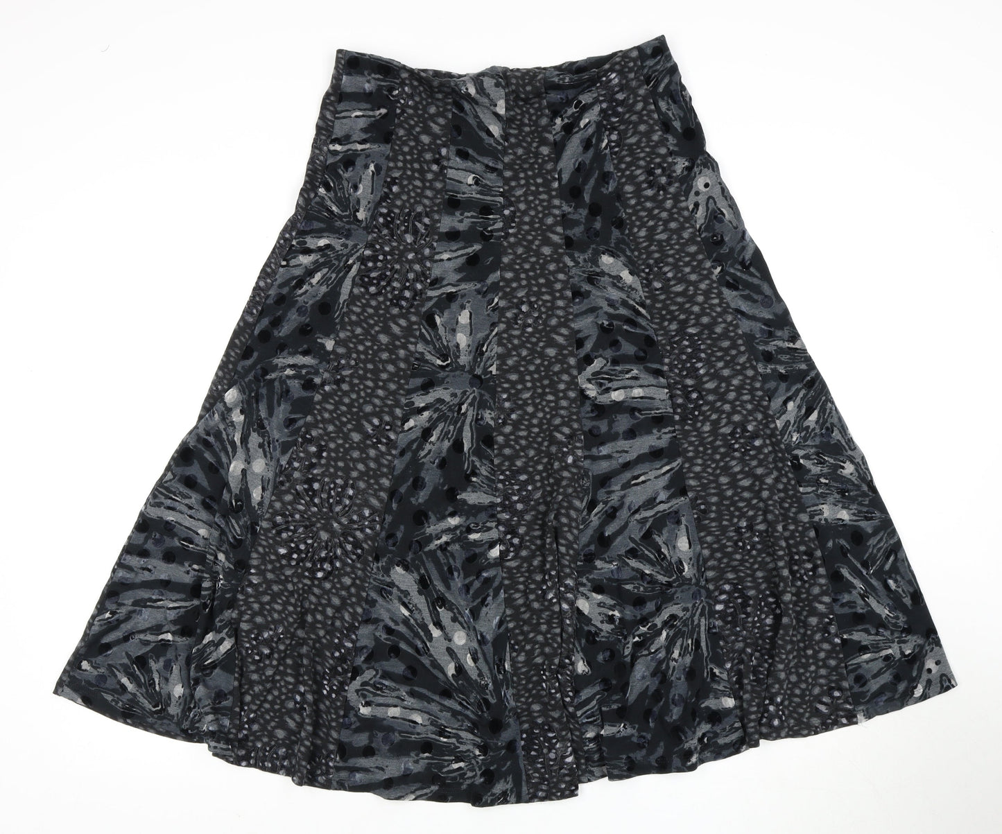 Marks and Spencer Women's Grey A-Line Midi Skirt